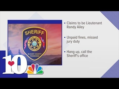 Blount Co. Sheriff's Office warns about scam that cost a victim $1,000