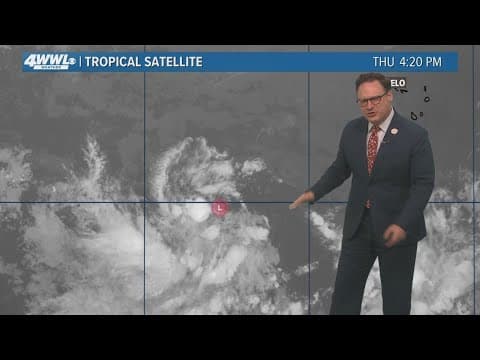 Thursday 5 PM Tropical Update: 2 areas to watch, no immediate threat to northern Gulf
