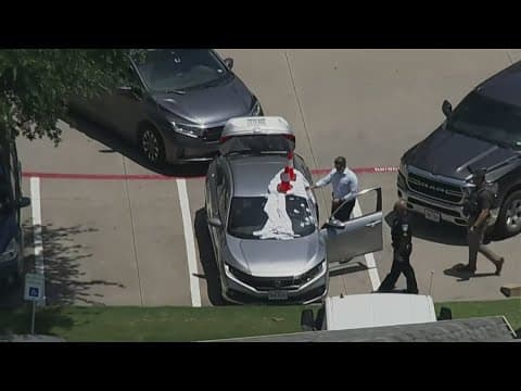 Homicide suspect shot, killed by police after allegedly killing woman at a home in Plano, police say