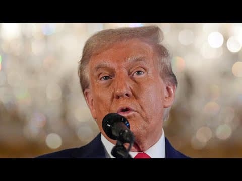 Former president Trump sues CBS over interview with VP Harris