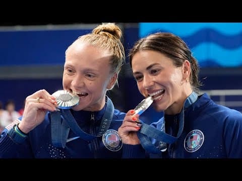 Indianapolis native Sarah Bacon, Kassidy Cook earn Team USA's first medal at Paris Olympics