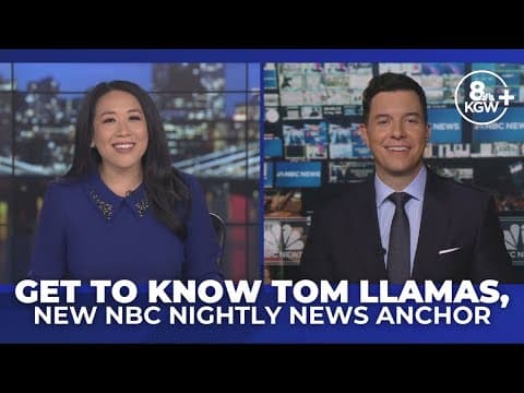 Get to know Tom Llamas, new NBC Nightly News anchor