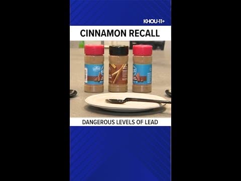 FDA: 16 brands of cinnamon have lead levels