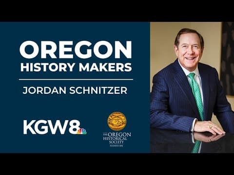 Jordan D. Schnitzer, art advocate and civic leader | Oregon History Makers, 2025