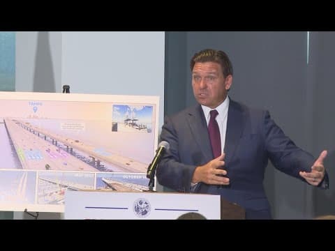 Gov. Ron DeSantis hosts news conference in Plant City