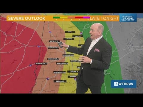 Chuck Lofton shares an update on tonight's potential for severe storms | Weather Impact Alert