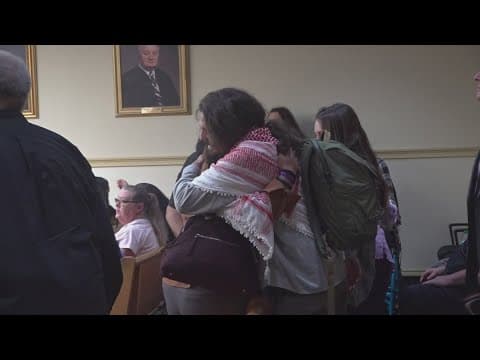 Case dropped against a dozen people who protested on UT's campus in 2024