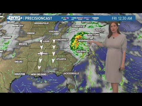 New Orleans Weather: Scorching temperatures drop a tad this weekend