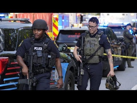 Suspected gunman and police officer dead in shooting near the CDC and Emory University