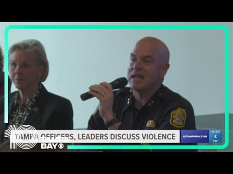 Tampa Police host townhall to discuss recent violence in SoHo area
