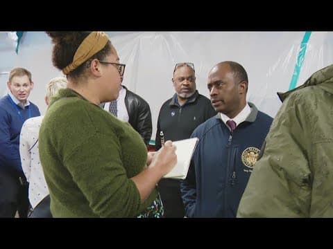State Superintendent tours flood damaged schools in Spring Valley