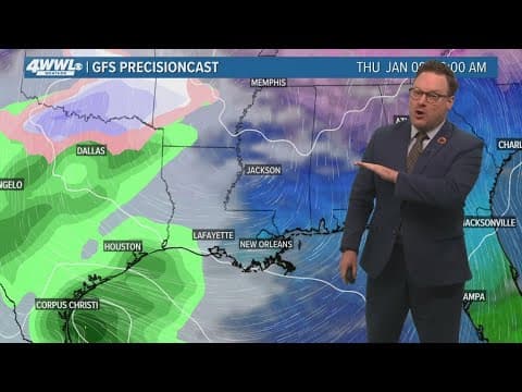 New Orleans Weather: Arctic outbreak leads to several mornings of a hard freeze on the Northshore