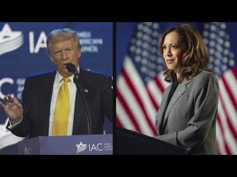 Donald Trump, Kamala Harris continue presidential campaign