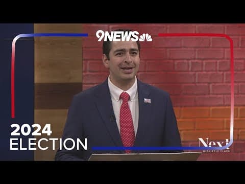 Colorado CD8 Debate: Evans on Colorado's Trump rally