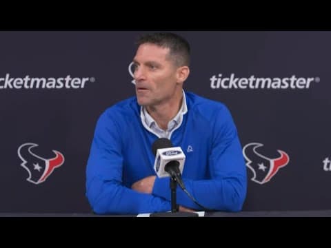 'No consistency' | Texans GM calls out NFL for suspension of Azeez Al-Shaair