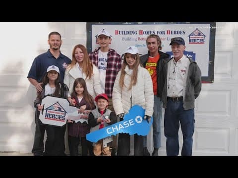 Army veteran gifted mortgage-free home