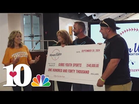 Morgan Wallen throws his support to Gibbs Youth Sports with big donation