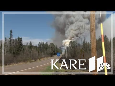 Wildfires spread to tens of thousands of acres in northeastern Minnesota