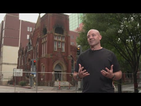 First Baptist Dallas files 200-page plan to preserve historic sanctuary gutted by fire Friday