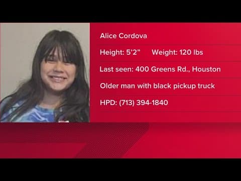 AMBER Alert issued for 12-year-old Houston girl