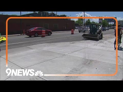 West Colfax improvement work begins in Denver