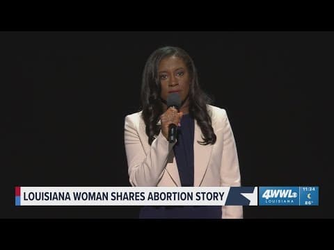 Louisiana woman shares abortion story at Democratic National Convention