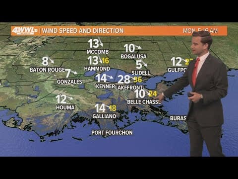 New Orleans Weather: Storms could impact weekend parades