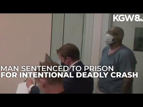 Portland man receives 17.5-year prison term for intentionally hitting and killing pedestrian