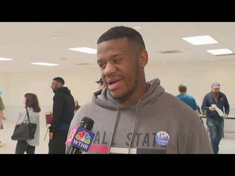 First votes cast on Election Day in central Indiana