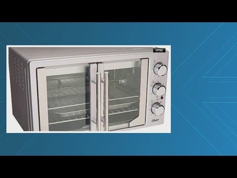 More than 1 million Oster French door countertop ovens recalled