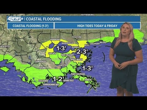 Thursday Noon Tropical update: Conditions improving after Alberto causes coastal flooding