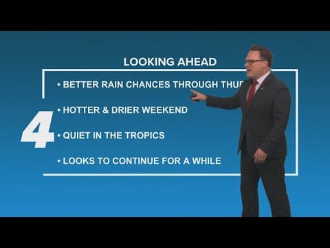 New Orleans Weather: Drier, but hotter weekend