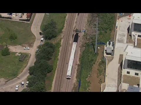 Crash involving TRE train and car reported in Dallas
