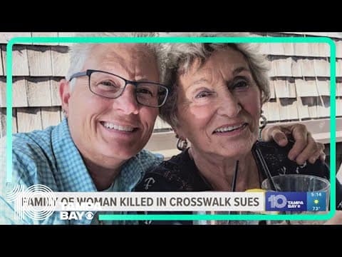 Family of woman killed at crosswalk suing construction company working in the area