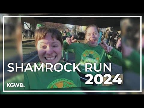 Thousands of runners take part in Portland's Shamrock Run