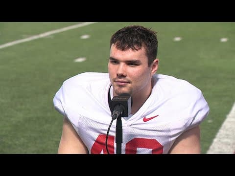 Ohio State spring practice | Defensive lineman Logan George