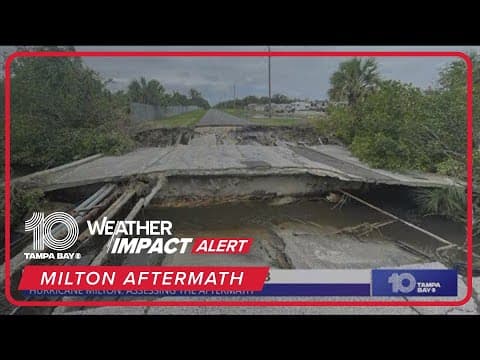 Milton updates: Damage reported on MacDill AFB