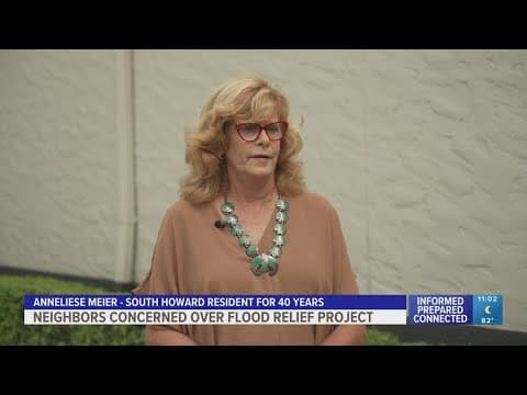 'Ridiculous plan': Residents in Tampa raise concerns over flood relief project