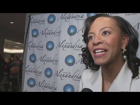 Alyia Gaskins swears in as first Black woman mayor of Alexandria