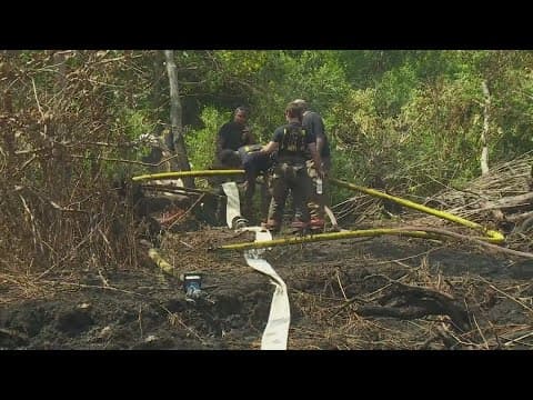 Bayou wildfires continue to scorch New Orleans East
