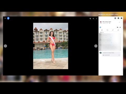 Former Miss Indiana Latina arrested and accused of working for a Mexican drug operation