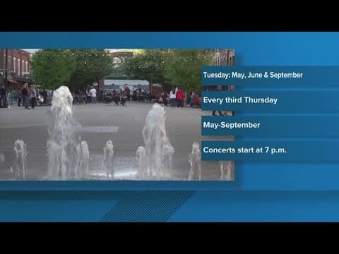 Concerts on the square returns in May