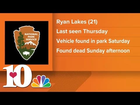 Missing 21-year-old man found dead in Great Smoky Mountains National Park