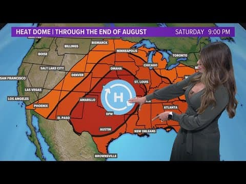DFW Weather: Heat returns heading into the weekend
