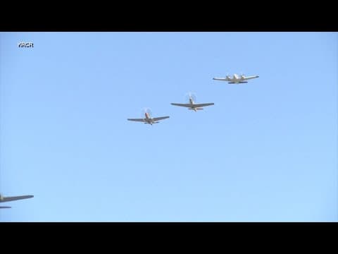 101-year-old veteran flies the same plane he flew while in the military