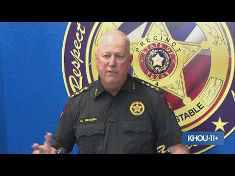 Harris Co. 4 Constable Mark Herman discusses attack at Jesse Jones Park