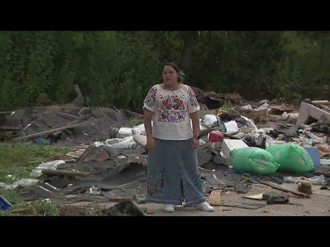 Neighbors sick of trash in Houston-owned lot
