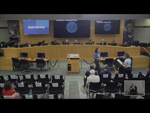 Houston ISD families voice outrage over sudden shakeups, staff losses