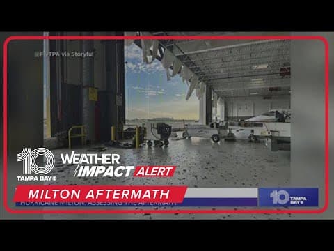 Milton updates: Tampa airport reopens