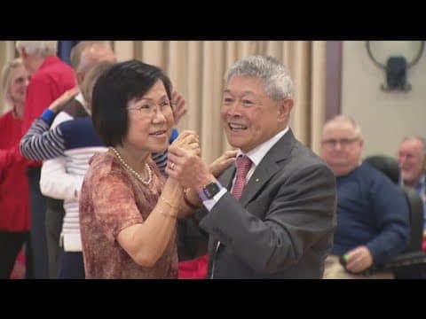 82 and 75-year-old couple shows love knows no age and strikes when you least expect it